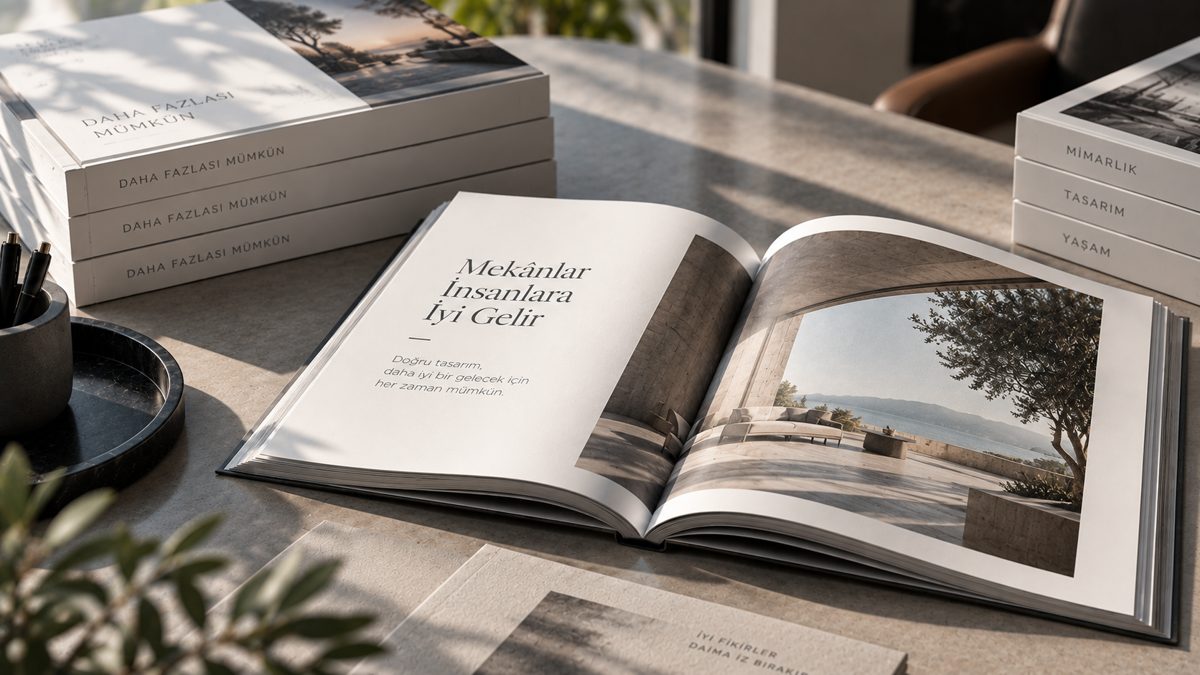 Nitelikli baskı üretimi — kitap ve katalog